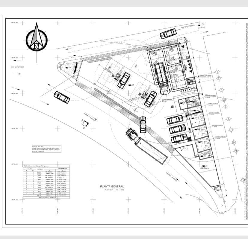 Plano general de la propiedad